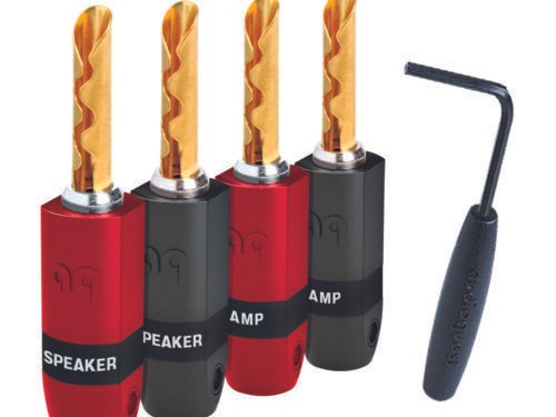 SG300_Banana_Gold SureGrip® 300 Banana 香蕉型冷焊插頭