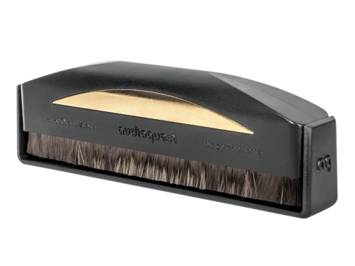 Gold Anti-Static Record Brush